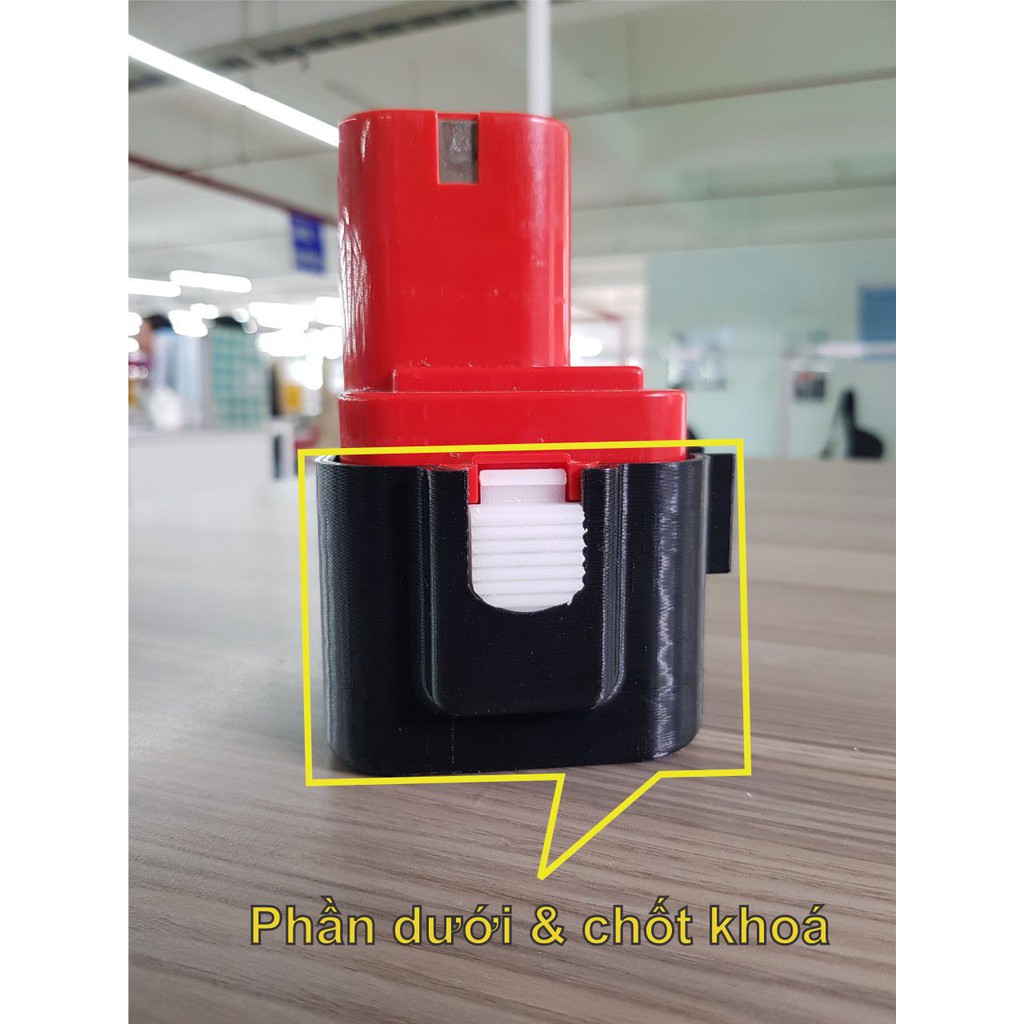 Vỏ pin Makita 9.6v - 6 cell 18650