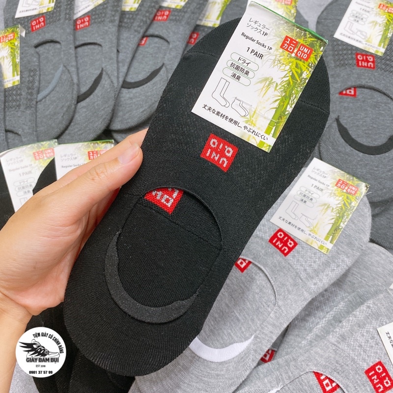 Vớ lười UNIQLO, độ co giãn cực kì tốt, có 3 màu