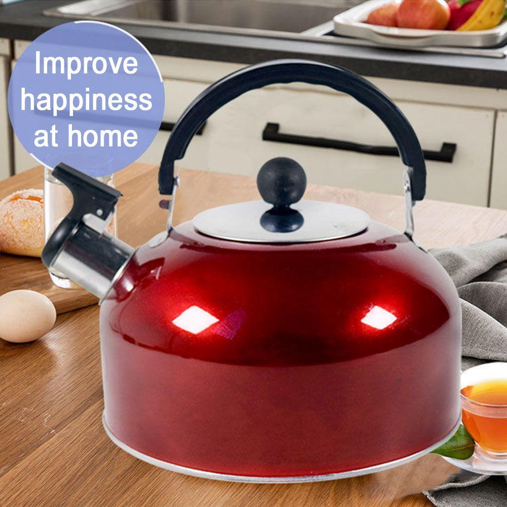 Ấm Đun Nước Bằng Thép Không Gỉ 3L Có Tay Cầm Tiện Dụng Cho Gia Đình / Văn Phòng