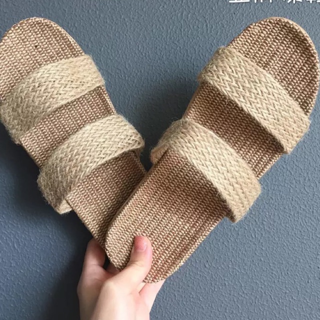 Buffet dép cói tự mix phụ kiện theo ý thích