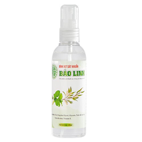 Bình Xịt Sát Khuẩn Tinh Dầu Bảo Linh 60ml - Hoàn toàn thiên nhiên, an toàn, tiện dụng [ZONESHOP] | BigBuy360 - bigbuy360.vn