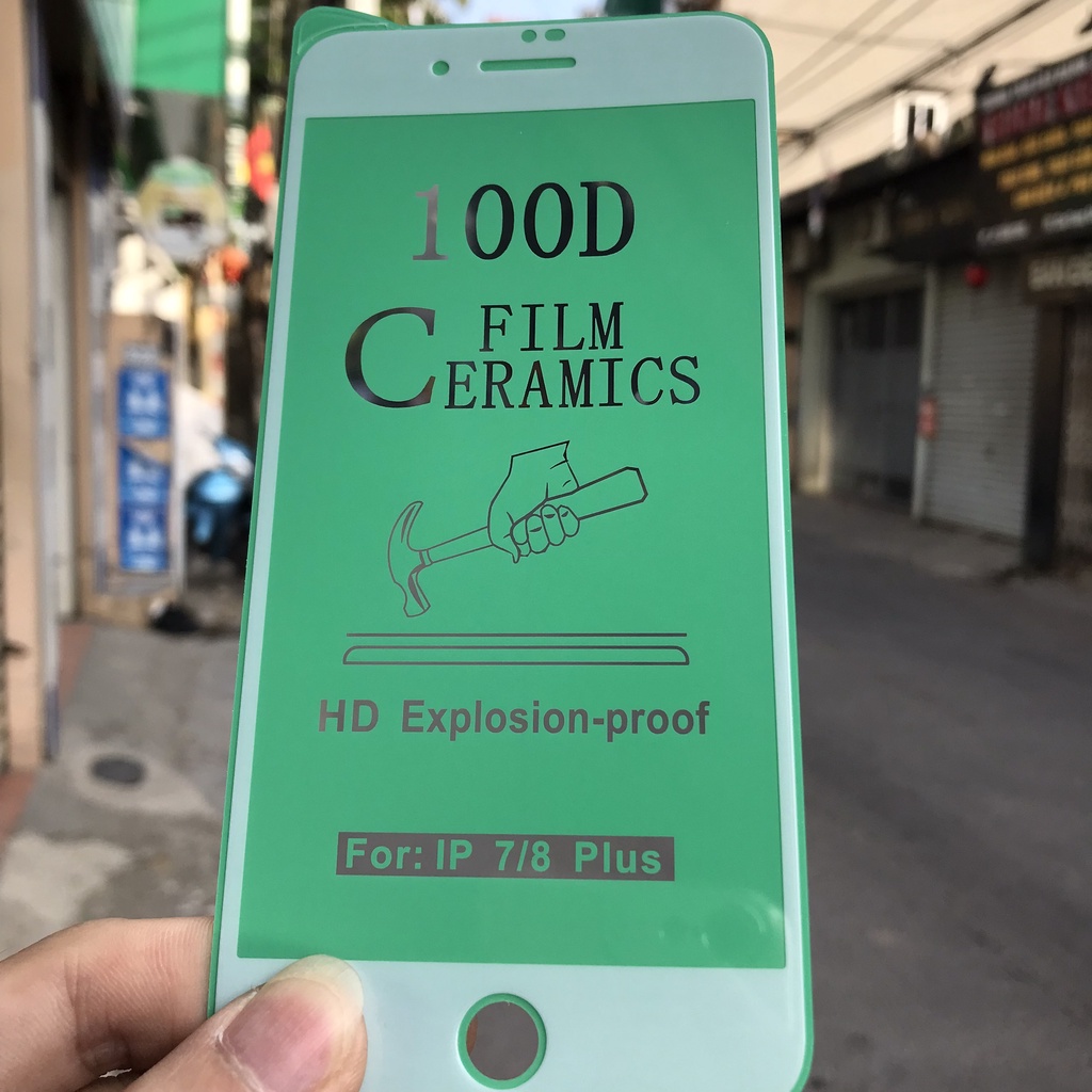 Cường lực dẻo 100D full màn cho iphone 6 6s 6plus 7 8 7plus 8plus x xs xr 11 xsmax 11promax 12mini 12 12pro 12promax