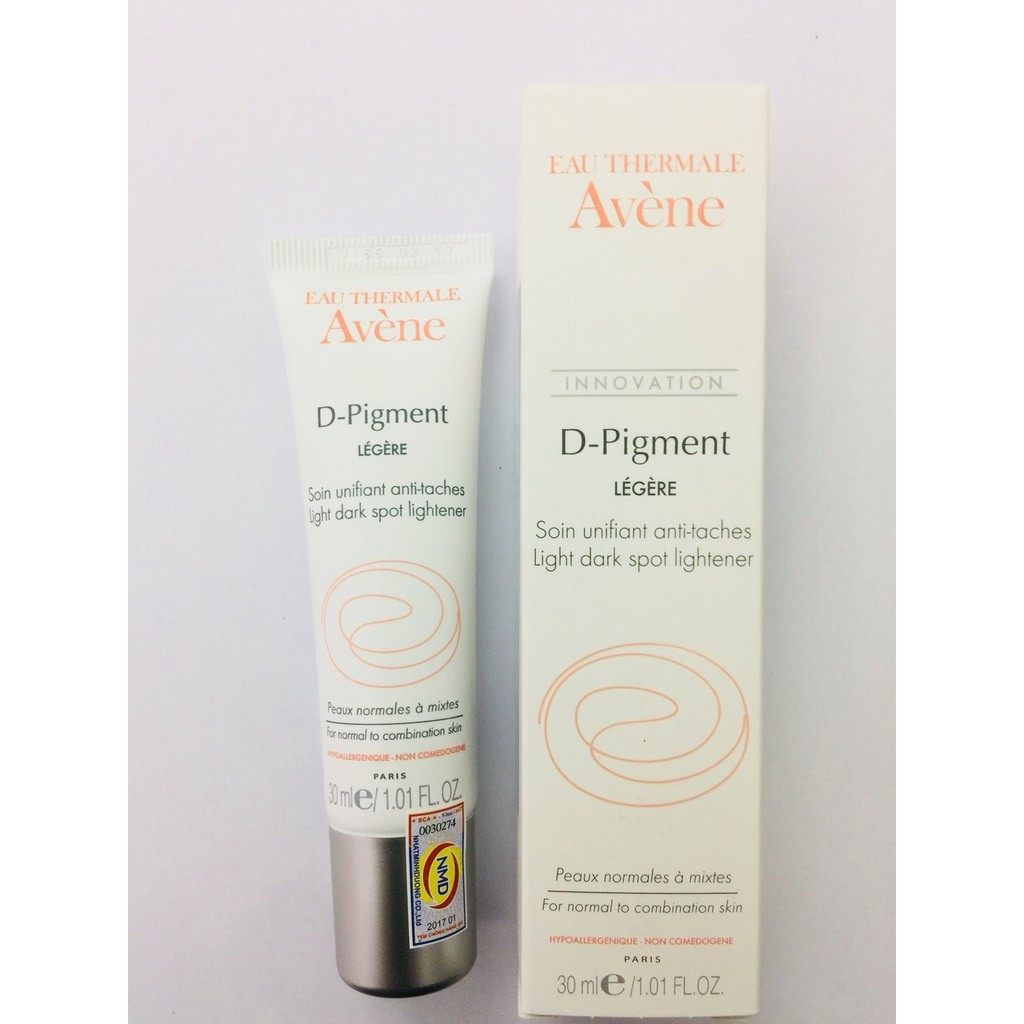 AVENE D-PIGMENT LIGHT DARK SPOT LIGHTENER- KEM LÀM GIẢM ĐỐM NÂU, VẾT NÁM