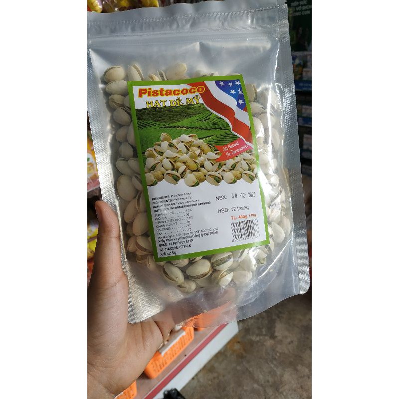 Hạt dẻ cười Mỹ 400g siêu ngon