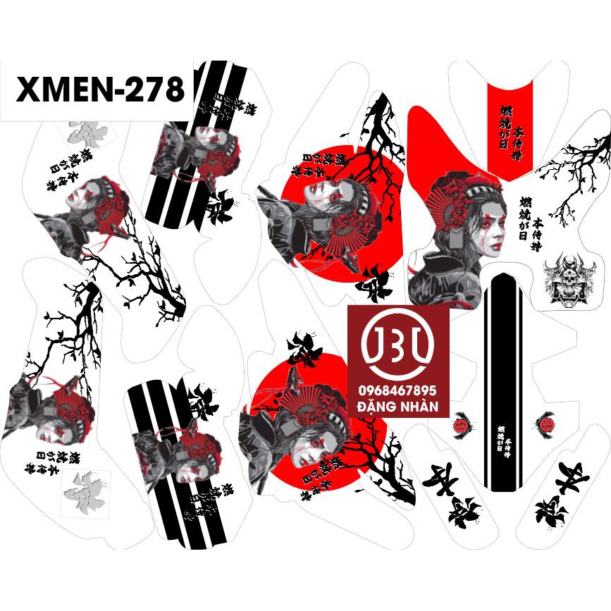 TEM TRÙM XE ĐIỆN XMEN 278