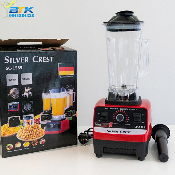 Máy Xay Công Nghiệp 3000W SILVER CREST Blender