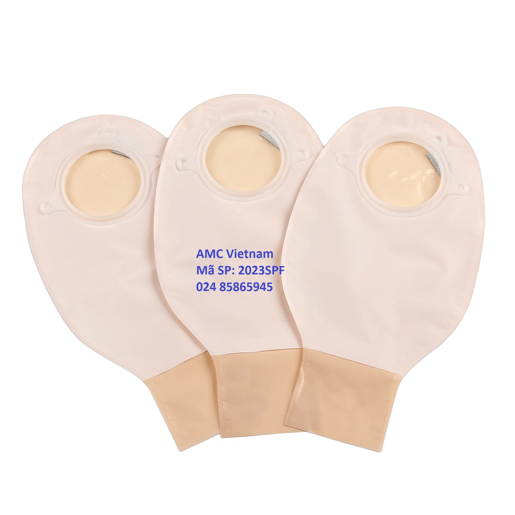 1 hộp 20  Túi hậu môn nhân tạo 2 mảnh loại đục 2023SPF