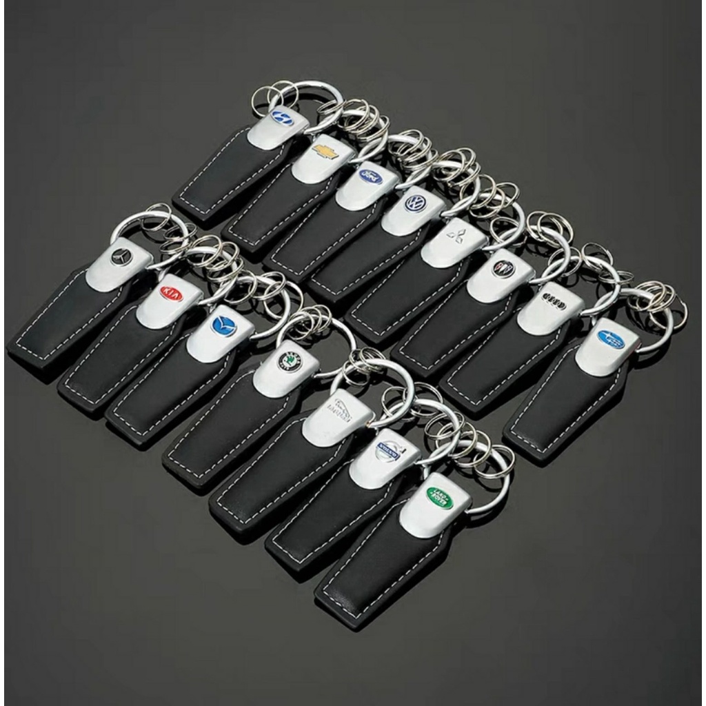 Móc Khoá Bọc Da Logo Hãng Xe,Móc Chìa khóa xe máy, ô tô