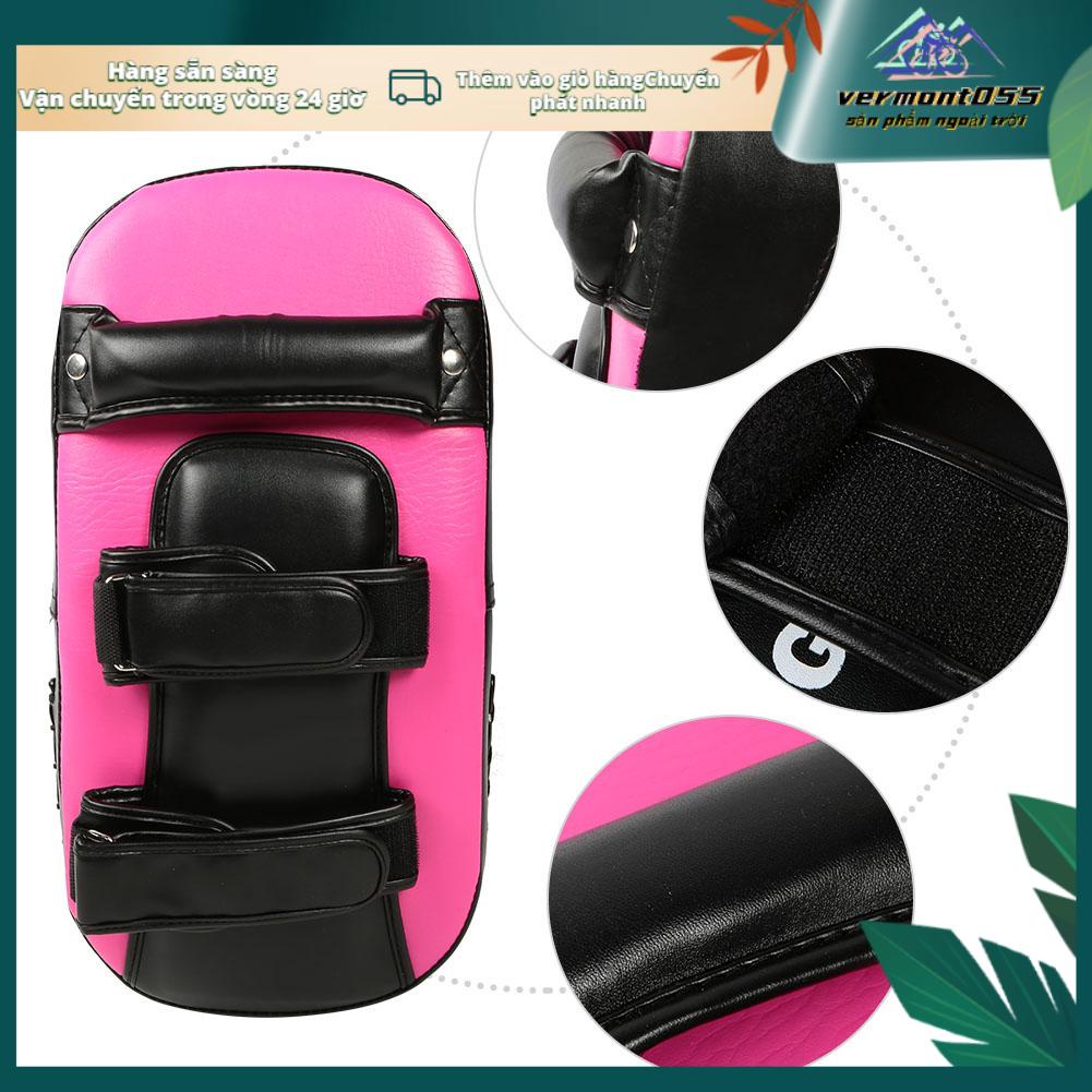 Vermont055 Thicken Kick Boxing Punching Mitts Pads Strike Curved Training Focus Target Muay Thai