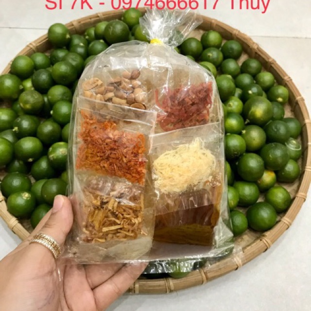 5 BỊCH TRỘN KHÔ BÒ NGỌC THUỶ