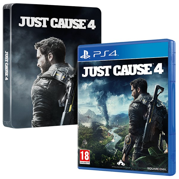 [Freeship toàn quốc từ 50k] Đĩa Game PS4: Just Cause 4 Steelbook - hệ EU