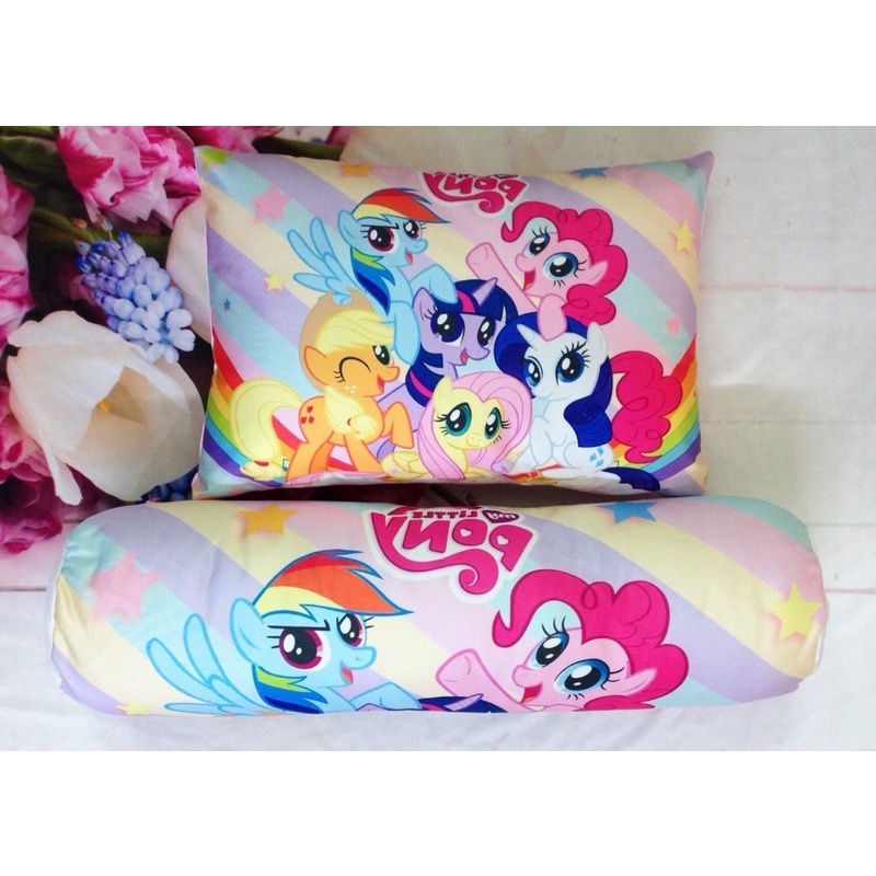 Vỏ gối và chăn Pony sắc màu