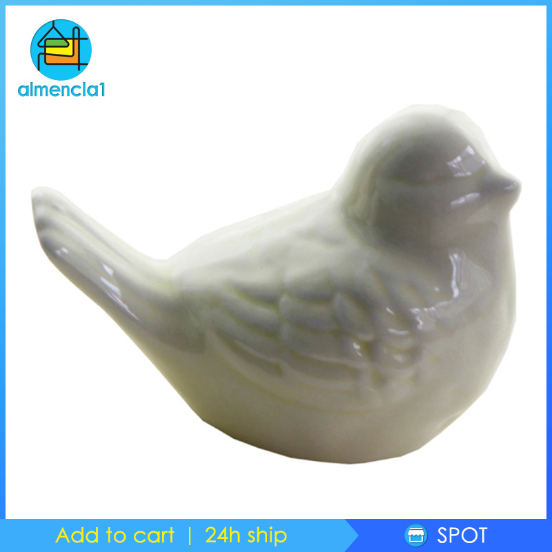 [ALMENCLA1]European Pastoral Ceramic Ornaments Color Bird Magpie Crafts Home Accessory