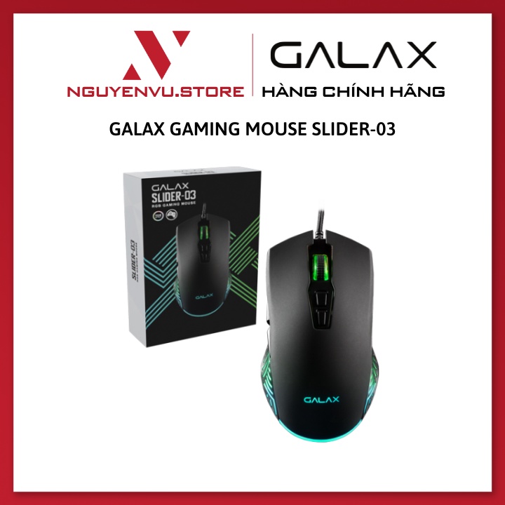 Chuột Gaming Galax SLIDER-03 - Galax Gaming Mouse - Hàng chính hãng