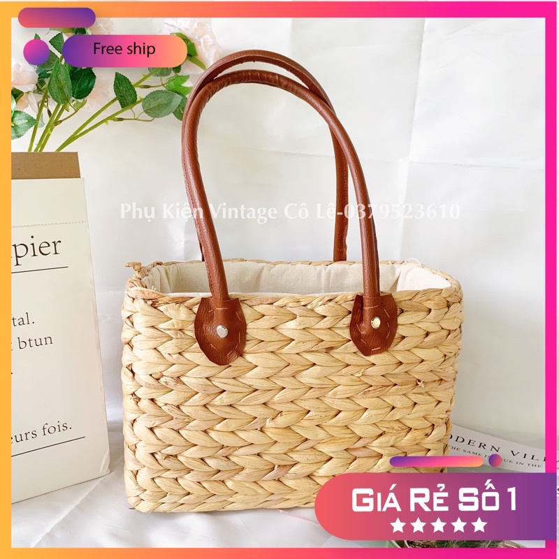 Túi Lục Bình Dây Da Đựng Cả Thế Giới