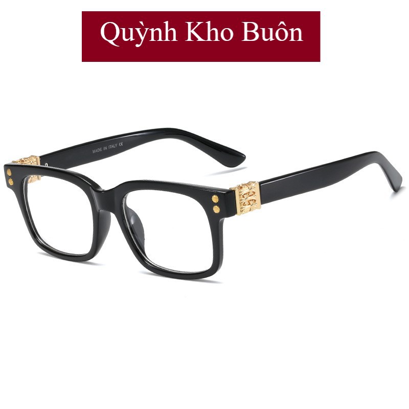 Kinh mát Chrome hearts cao cấp, mắt kinh vuông màu sắc thời trang nam nữ