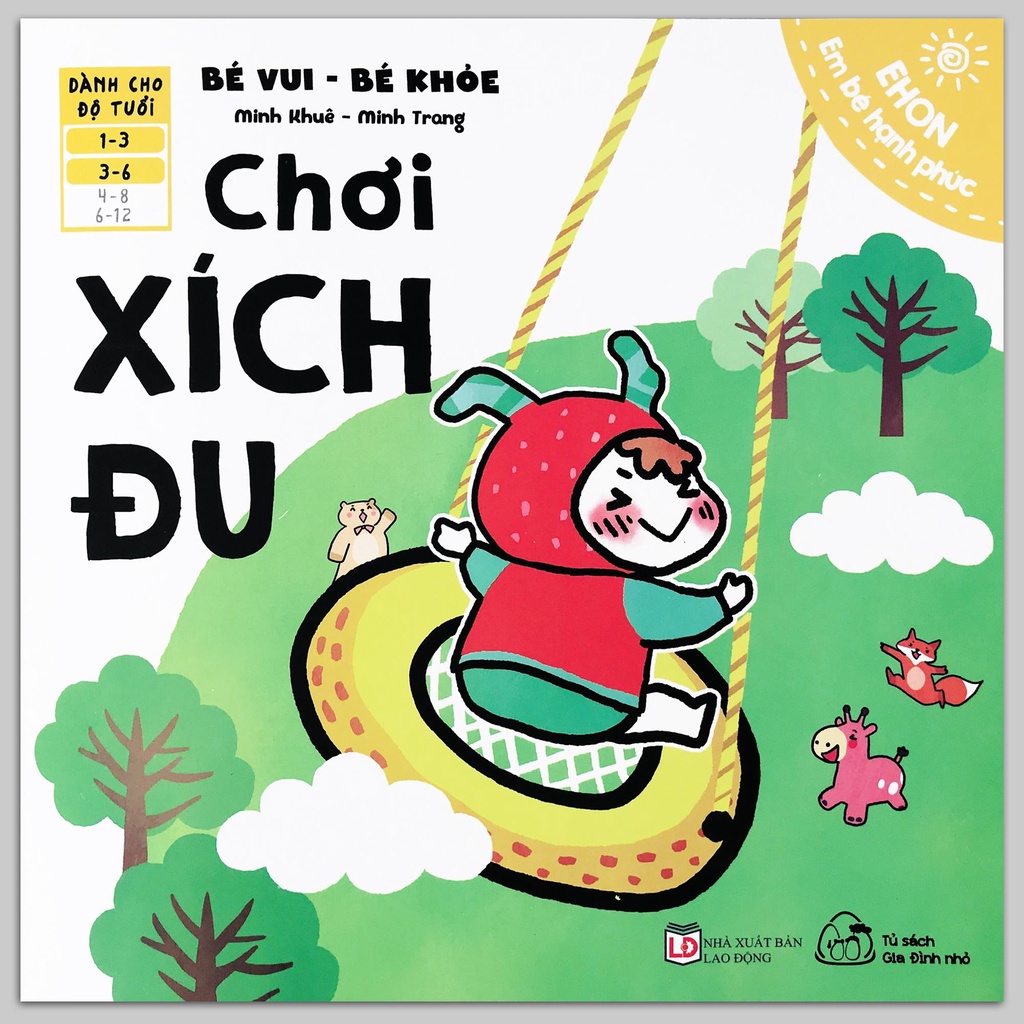 Sách - Ehon Bé Vui - Bé Khỏe (1-6 tuổi) - Chơi Xích Đu