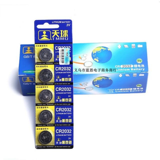 Sale  VỈ 5 VIÊN PIN CR2032 Loại Tốt