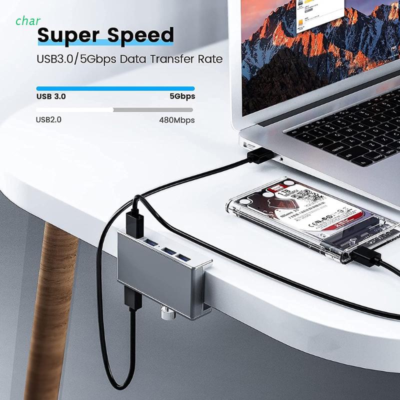 Bộ Chia 4 Cổng Usb 3.0 Tốc Độ Nhanh Tiện Dụng | BigBuy360 - bigbuy360.vn