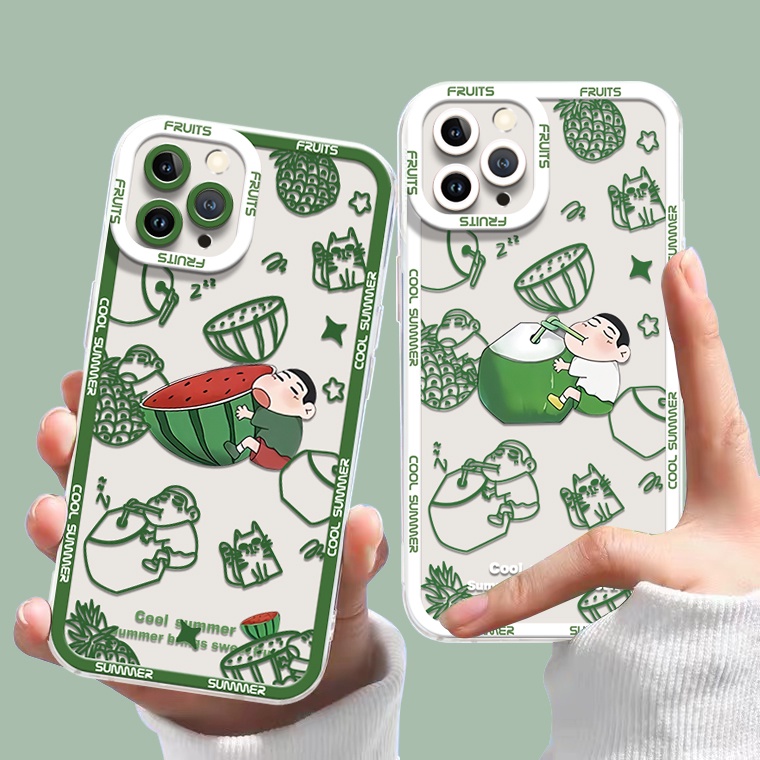 Ốp Điện Thoại TPU Dẻo Trong Suốt Họa Tiết Hoạt Hình Dễ Thương Cho IPhone 14 12 13 6 6S 7 8 Plus X XS XR 11 Pro Max
