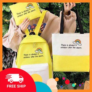 Sét 4 món balo túi ví thời trang cực đẹp , cực tiện lợi
