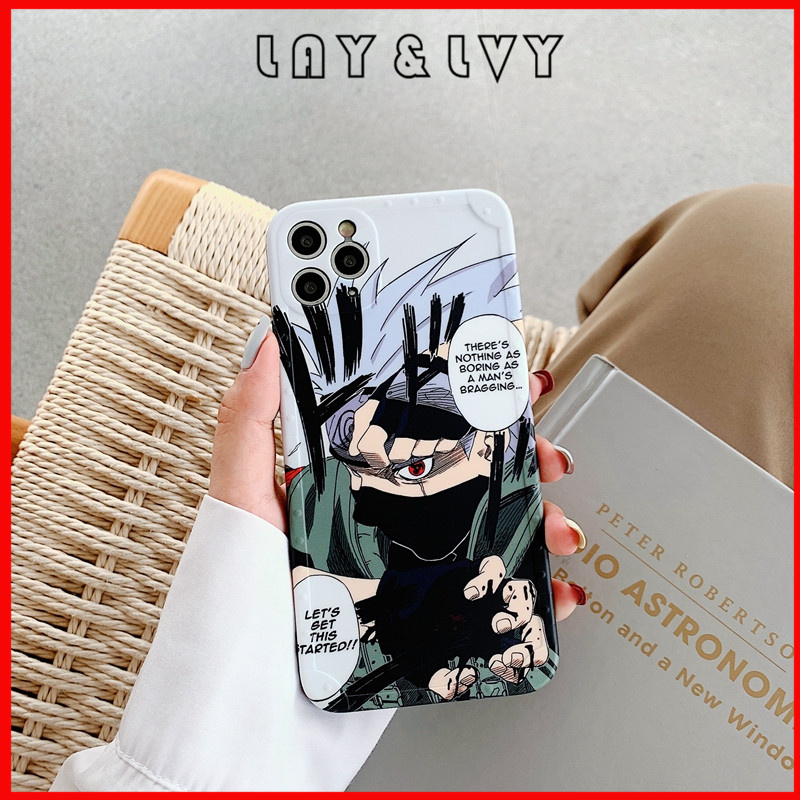 Ốp Lưng Silicone Họa Tiết Hoạt Hình Naruto Cho Iphone7 / 8 / 7plus / 8plus Iphonex / Xs / Xr / Xsmax Iphone 11 11pro 11promax