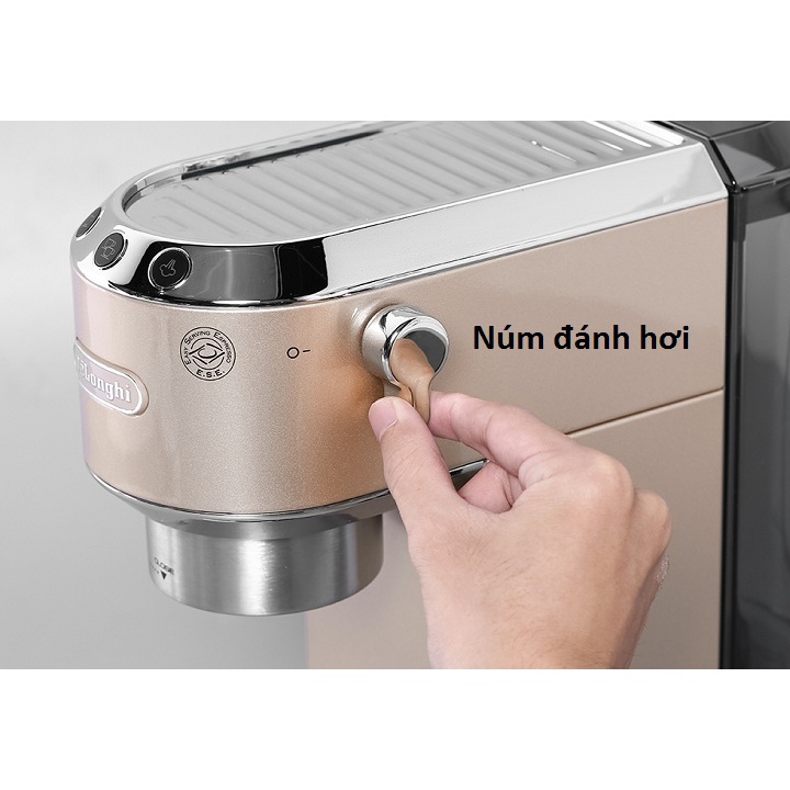 [Mã ELHAMS5 giảm 6% đơn 300K] Máy pha cà phê Espresso Delonghi EC785 (GY - BG - AZ)