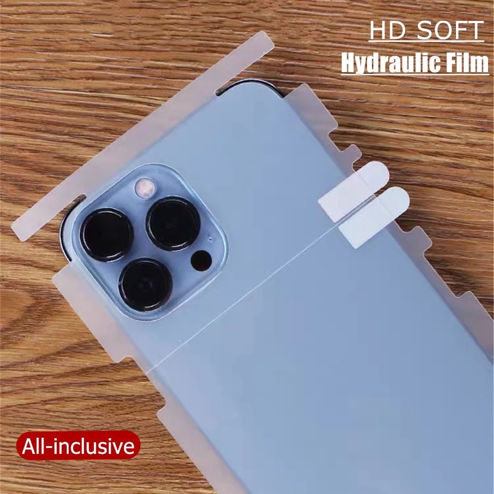 Miếng dán PPF bảo vệ mặt sau + PPF cao cấp dán viền bảo vệ Cho iPhone 7 8 Plus SE X XR Xs Max 11 12 13 Pro Max