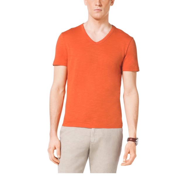 Áo thun nam body cổ tim