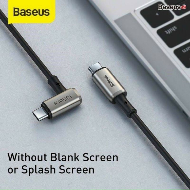 Cáp sạc nhanh siêu bền C to C 100W Baseus Hammer Gen 2 Type-C Cable (20V/5A, 4K60Hz Video Support, PD3.1, QC3.0) có bh