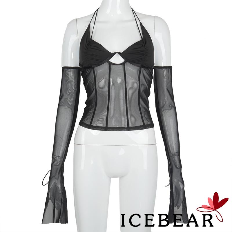 Áo Kiểu Nữ Dài Tay Cổ Chữ V Hở Lưng Quyến Rũ