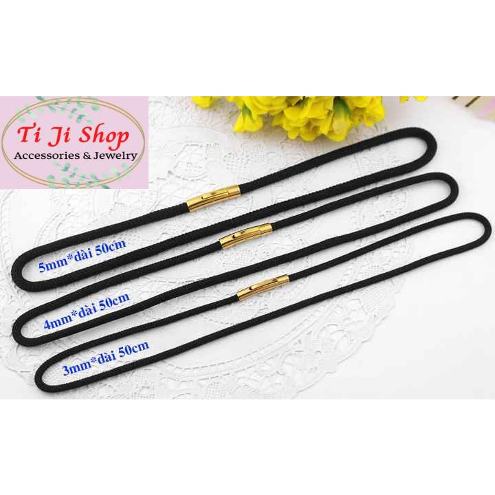 (Hot) Dây chuyền dù thái khóa titan vip mạ vàng sang trọng, đẳng cấp, phong độ, lịch lãm