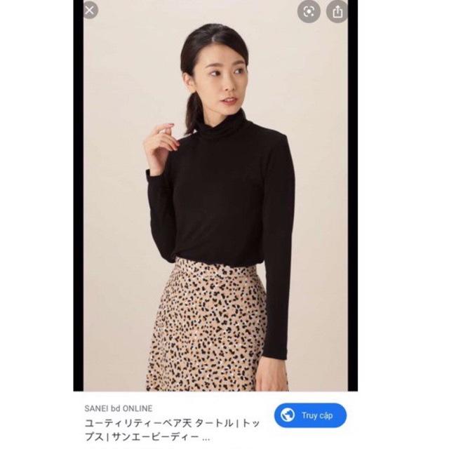 ÁO XUẤT NHẬT CỔ LỌ A897