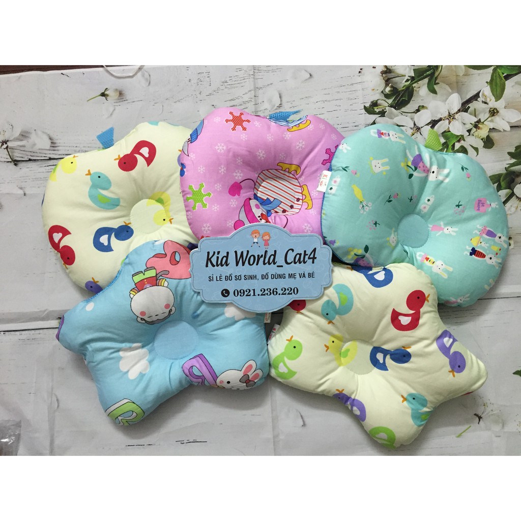 Gối lõm chống ngạt cho bé