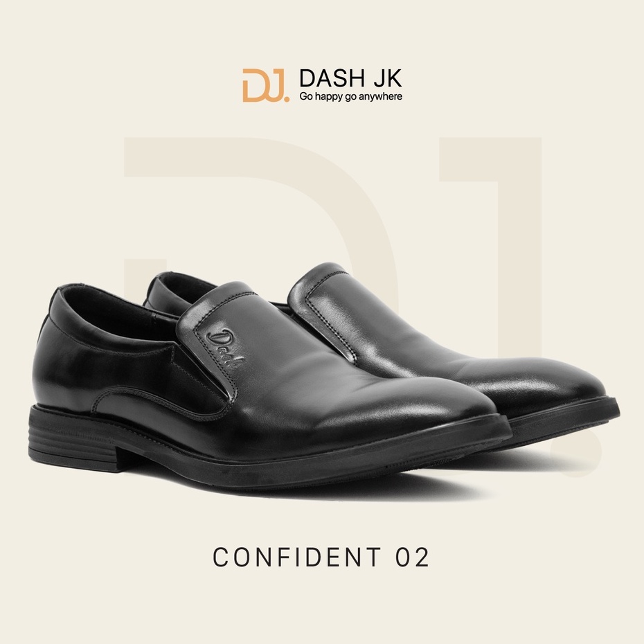 Giày Công Sở Nam Da Bóng Cao Cấp DASH JK Confident - CF02