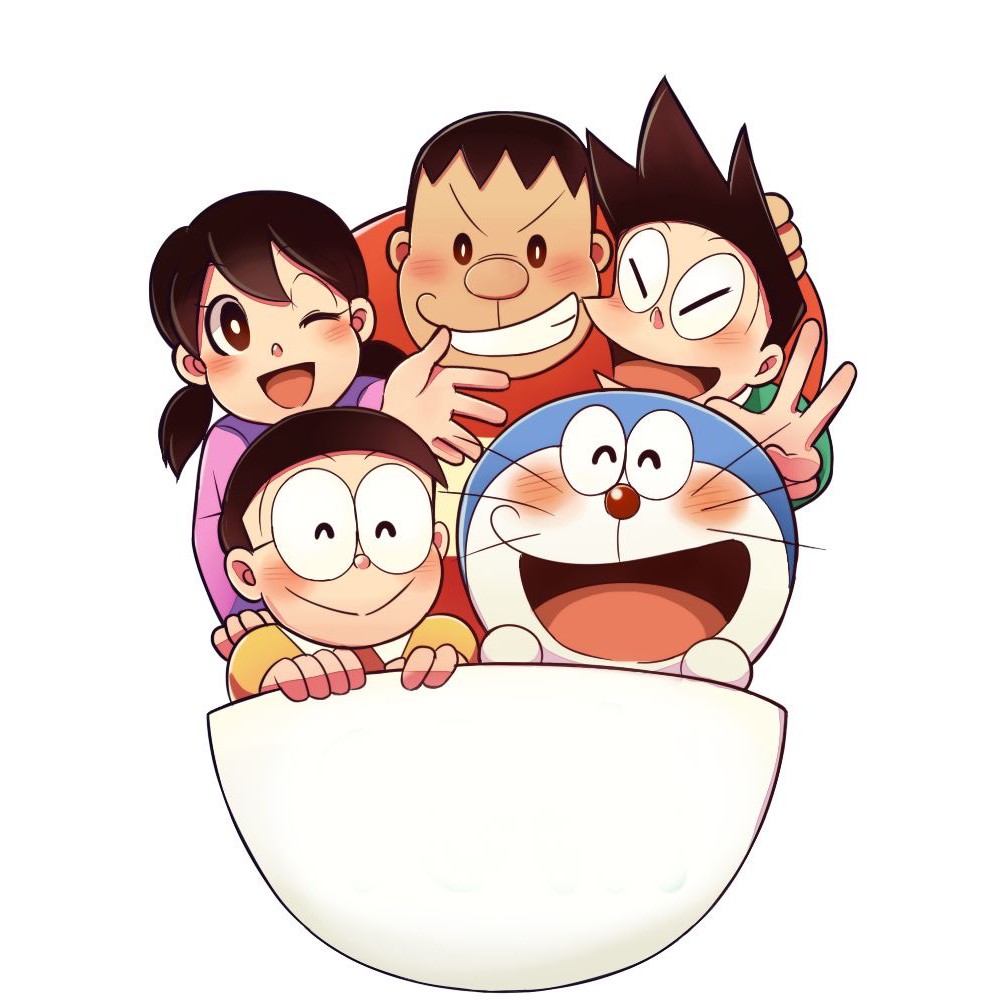 STICKER NOBITA DOREMON SIÊU CHẤT DÁN TRANG TRÍ ĐT LAPTOP VALI TƯỜNG TỦ KỆ MŨ BẢO HIỂM XE MÁY NOTEBOOK