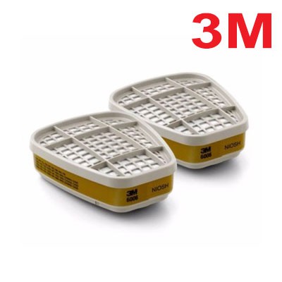 Trọn Bộ 3M 6200 Mặt Nạ Chống Độc Chính Hãng, Đầy Đủ 7 Phụ Kiện