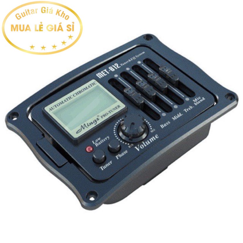 EQ đàn guitar Met-B12 cho đàn Acoustic, Classic