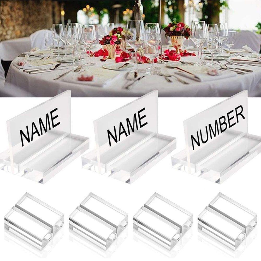 Giá Đỡ Kẹp Giấy / Ảnh Để Bàn Bằng Gỗ Lãng Mạn Trang Trí Tiệc Cưới