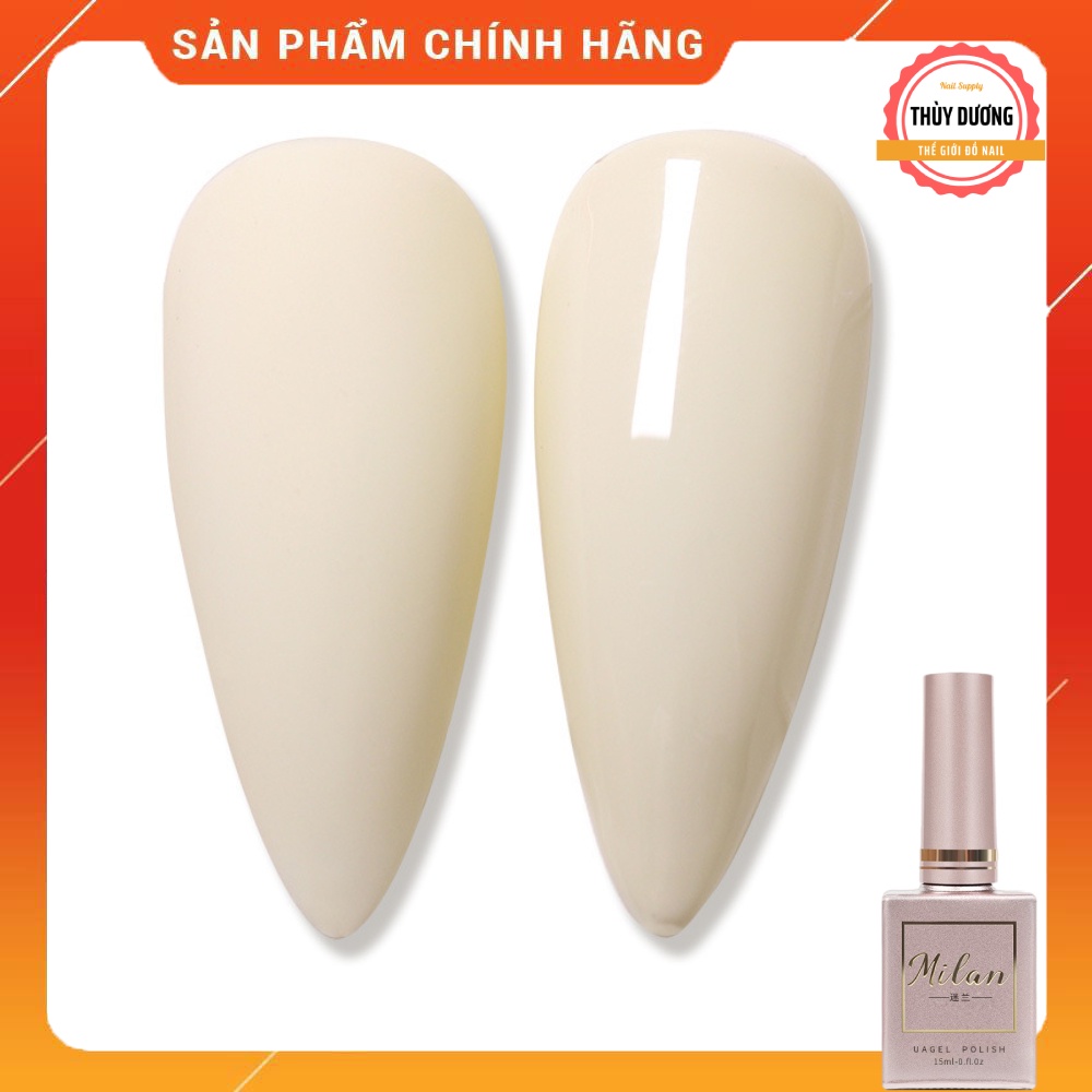 Sơn gel Milan chính hãng màu Yaourt 15ml