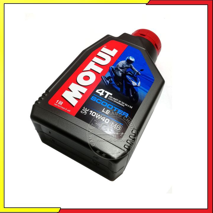 Nhớt Xe Máy Tay Ga Motul Scooter Le 10W40 800ml, 1L Cho Xe Ga - Chính Hãng