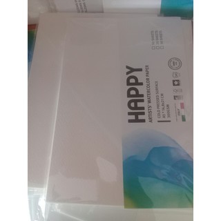 GIẤY VẼ MÀU NƯỚC HAPPY