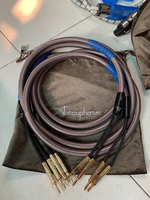 COMBO DÂY NGUỒN - DÂY LOA- DÂY AV Accuphase Japan