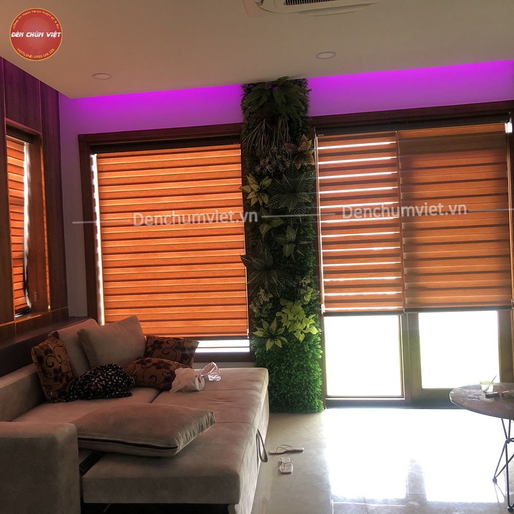 Dây led 5730 dây led 2 đường bóng siêu sáng  trang trí trần thạch cao, cầu thang, tủ...