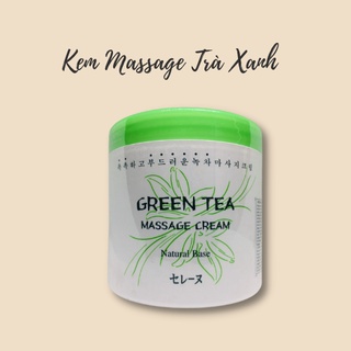Kem Massage Mặt, Kem Massage Body Trà Xanh Hàn Quốc-Green Tea Massage Cream