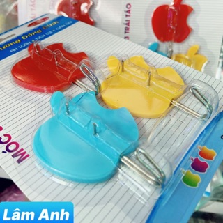 Combo 3 Móc Dán Tường TÁO Kim Loại Kèm 2 Cây Đinh Siêu Chắc