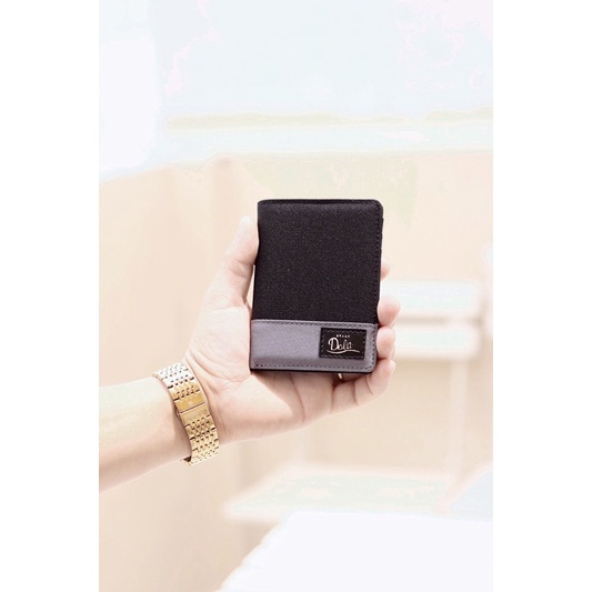 Ví vải unisex dáng đứng Brand Đôla