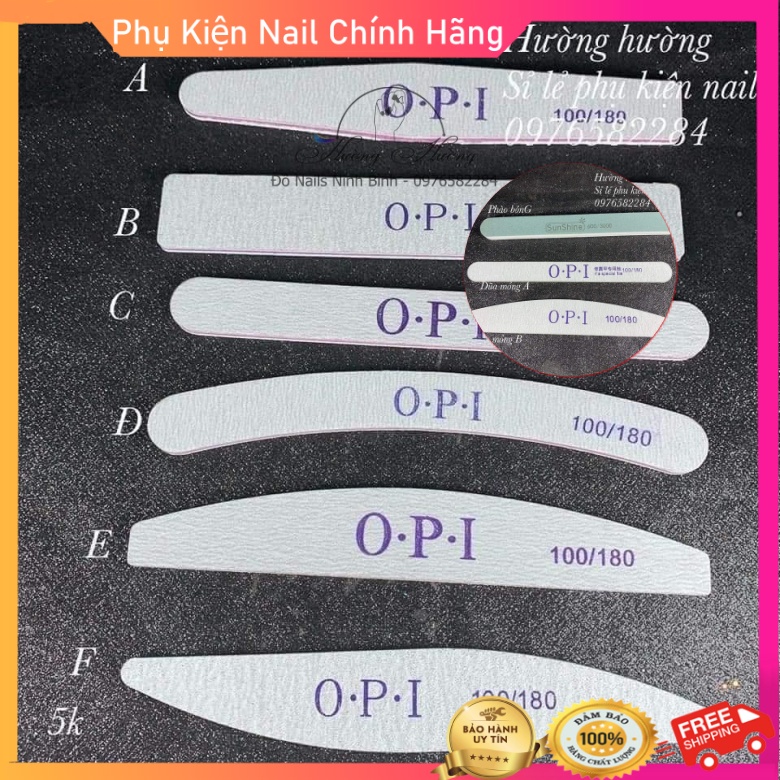 Dũa móng OPI, dũa dày chuyên dụng cho dân làm nail