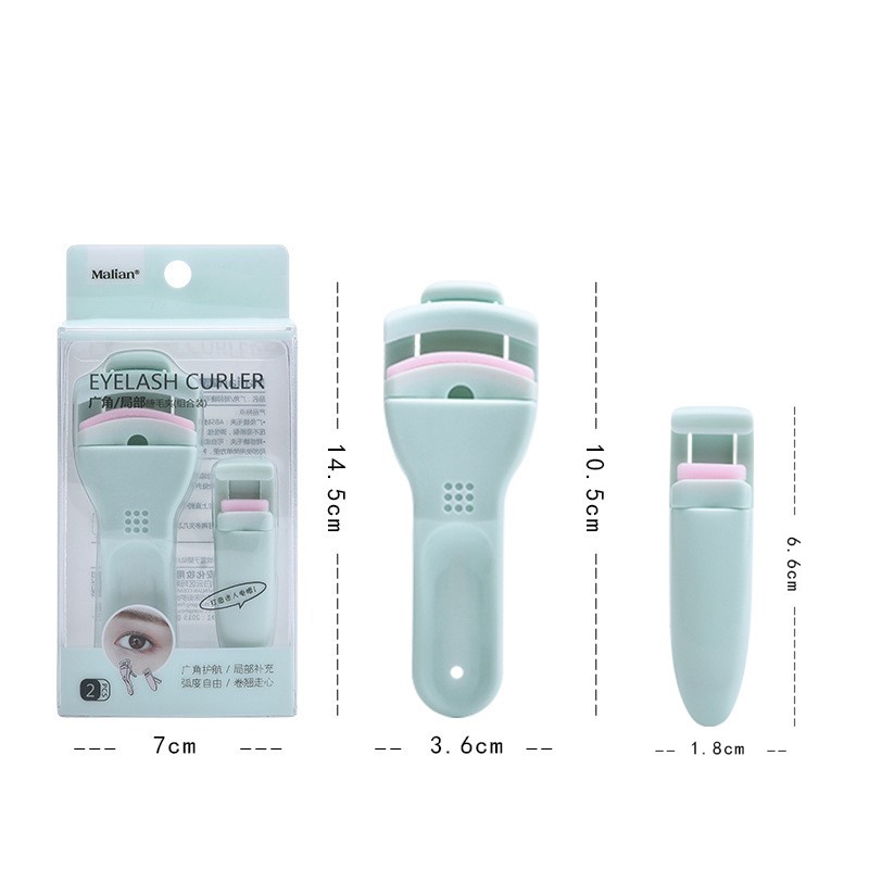 [Hàng mới về] Set 2 dụng cụ uốn cong lông mi tiện dụng tùy chọn màu sắc