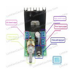 TDA7297 BOARD (2 kênh x 15W)